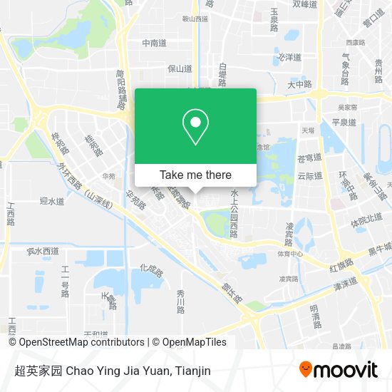 超英家园 Chao Ying Jia Yuan map