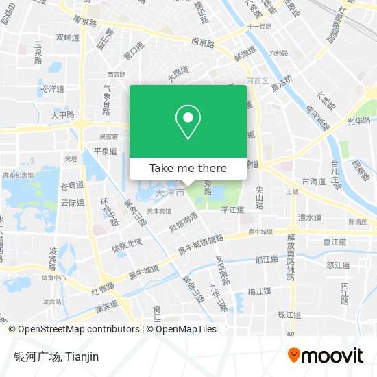 银河广场 map