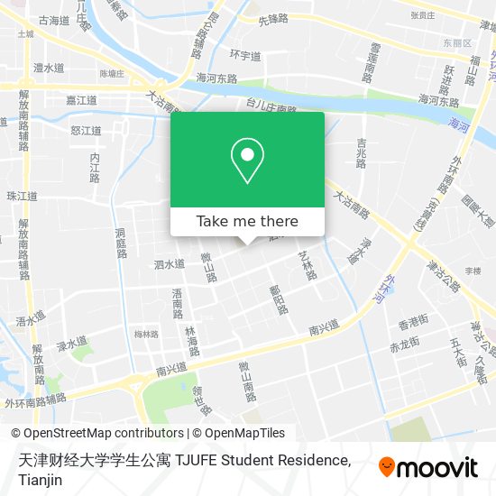 天津财经大学学生公寓 TJUFE Student Residence map