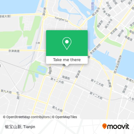 银宝山新 map