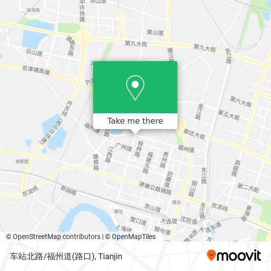 车站北路/福州道(路口) map