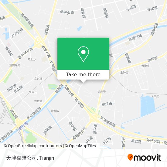 天津嘉隆公司 map