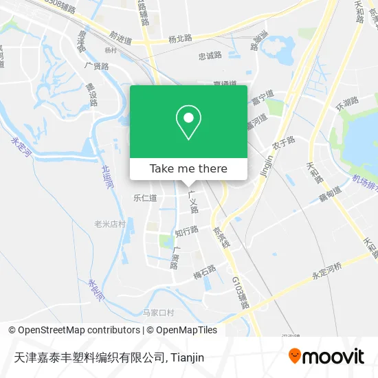 天津嘉泰丰塑料编织有限公司 map