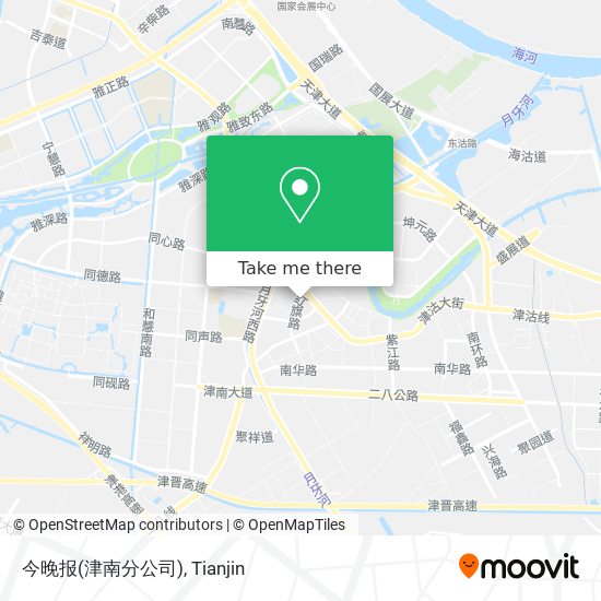 今晚报(津南分公司) map