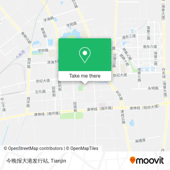 今晚报大港发行站 map