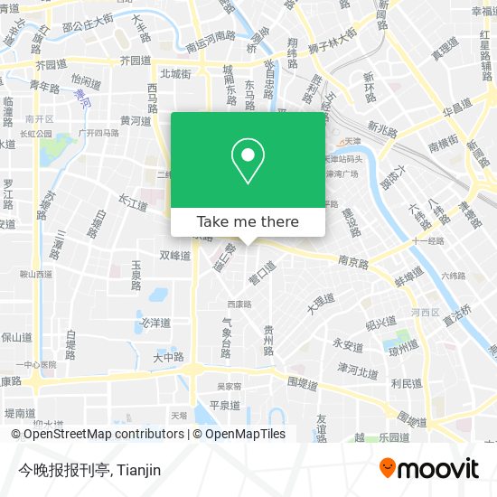今晚报报刊亭 map