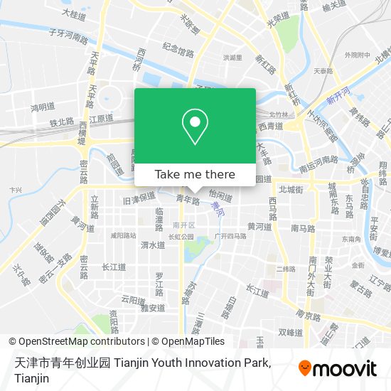 天津市青年创业园 Tianjin Youth Innovation Park map