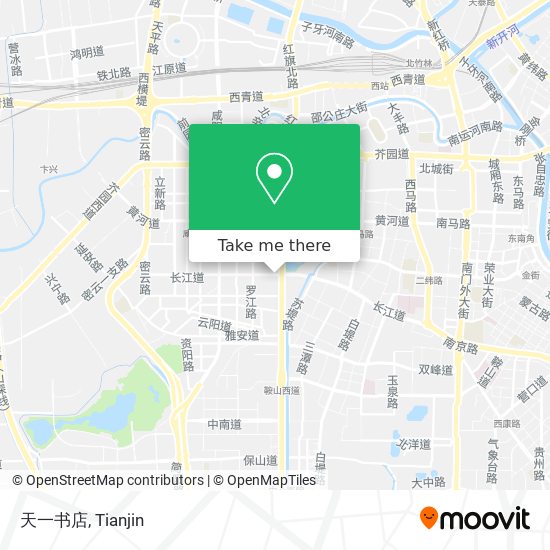 天一书店 map