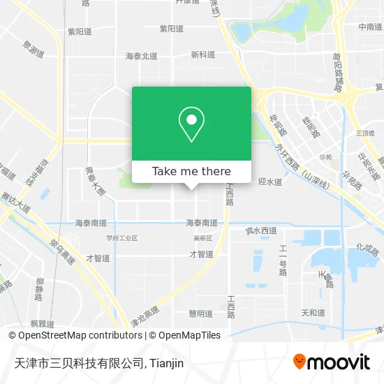 天津市三贝科技有限公司 map
