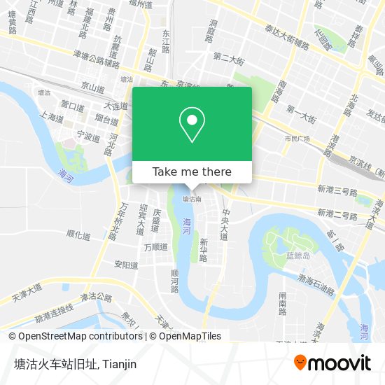 塘沽火车站旧址 map