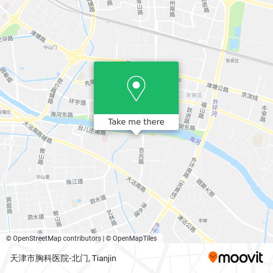 天津市胸科医院-北门 map