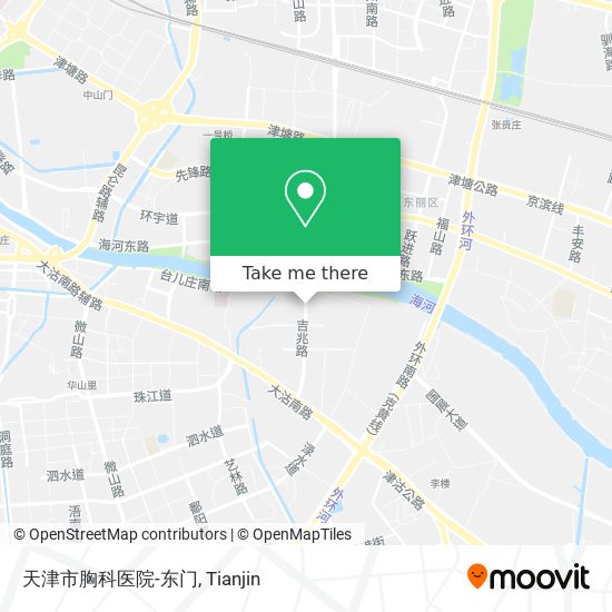 天津市胸科医院-东门 map
