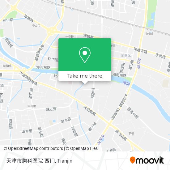 天津市胸科医院-西门 map