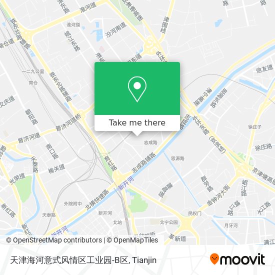 天津海河意式风情区工业园-B区 map