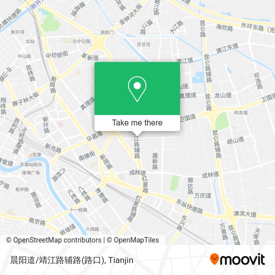 晨阳道/靖江路辅路(路口) map
