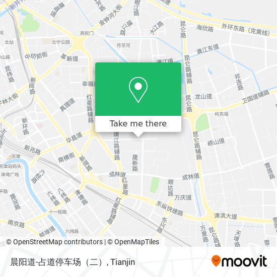 晨阳道-占道停车场（二） map