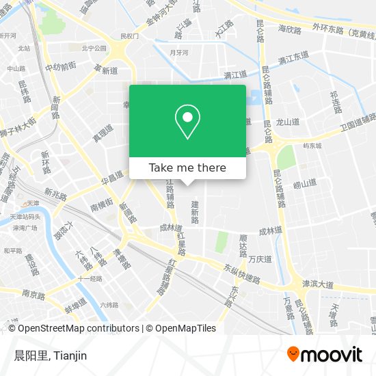 晨阳里 map