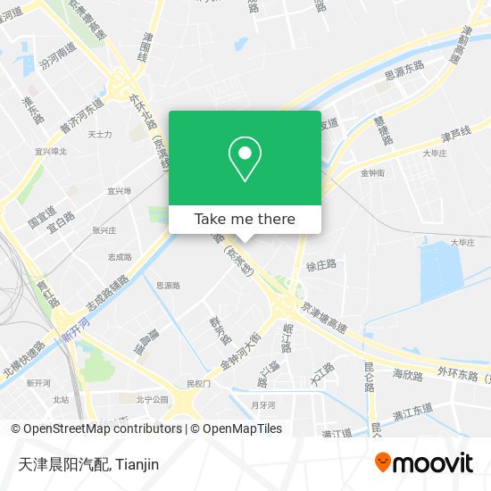 天津晨阳汽配 map