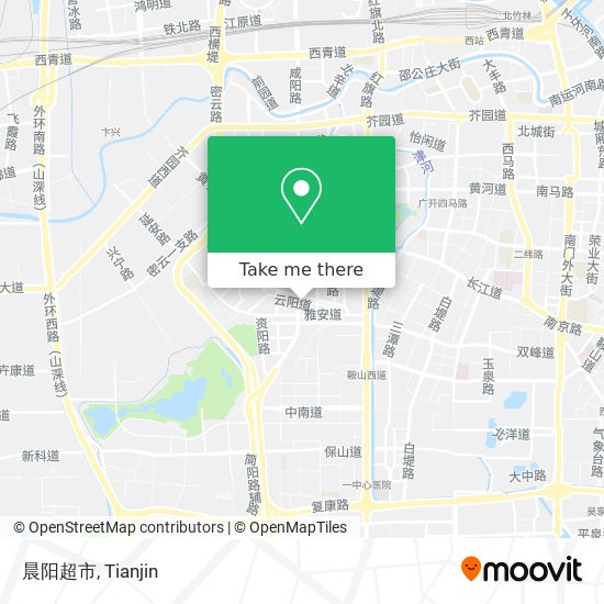 晨阳超市 map