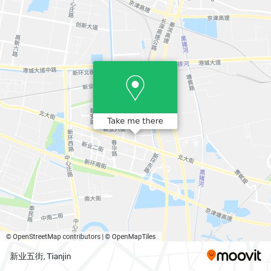 新业五街 map