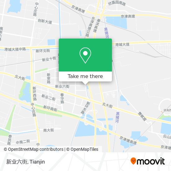 新业六街 map