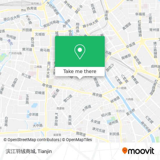 滨江羽绒商城 map