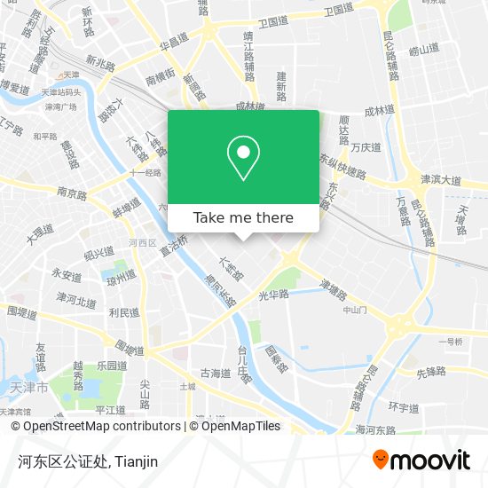 河东区公证处 map