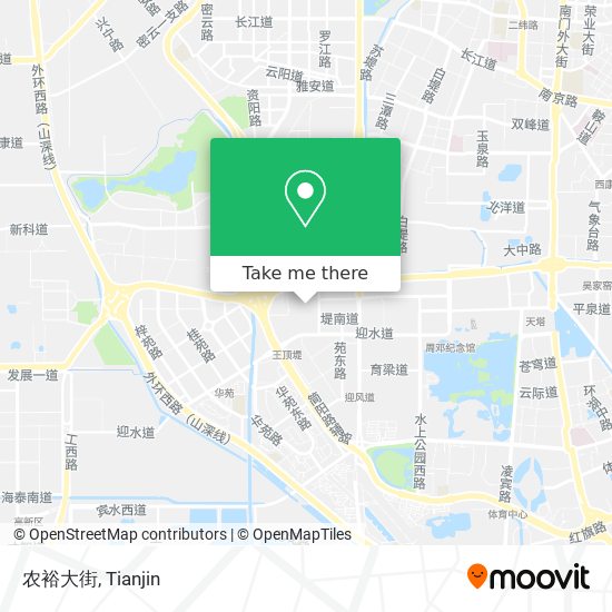 农裕大街 map