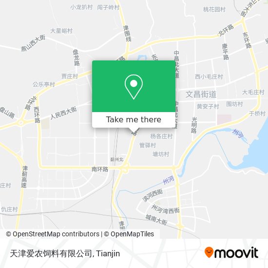 天津爱农饲料有限公司 map
