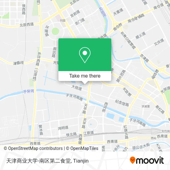 天津商业大学-南区第二食堂 map