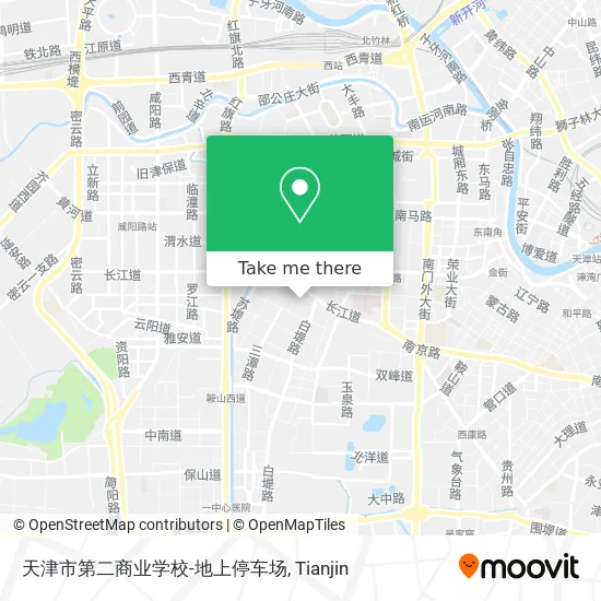 天津市第二商业学校-地上停车场 map