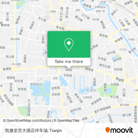 凯撒皇宫大酒店停车场 map