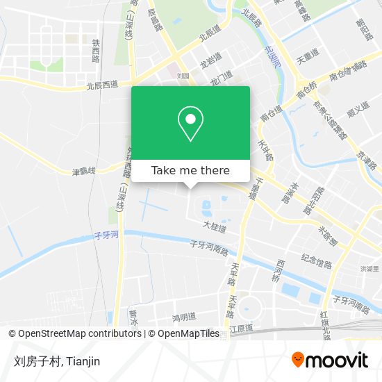 刘房子村 map