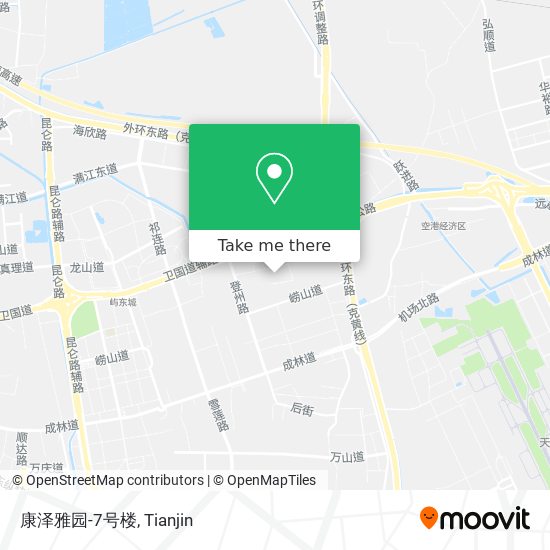 康泽雅园-7号楼 map