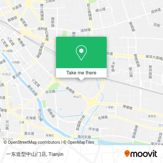 一东造型中山门店 map