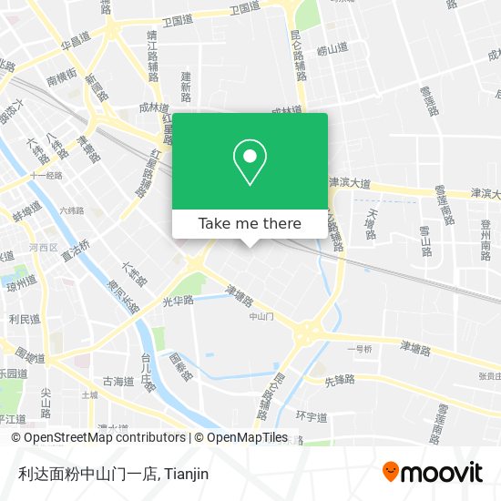 利达面粉中山门一店 map