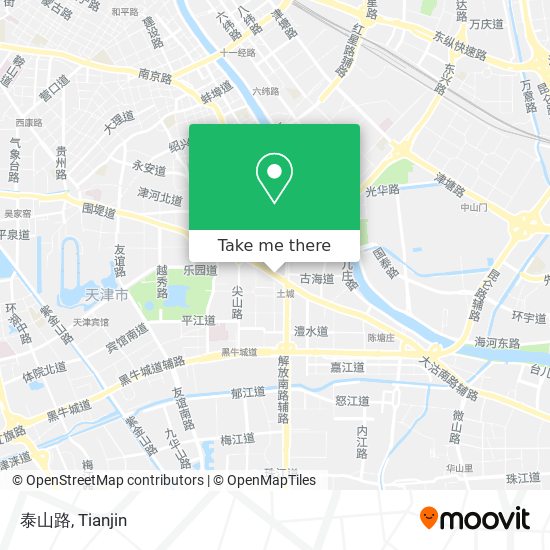 泰山路 map