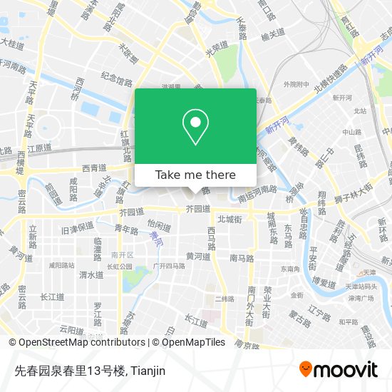 先春园泉春里13号楼 map