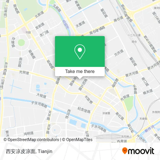 西安凉皮凉面 map