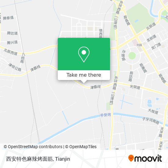 西安特色麻辣烤面筋 map
