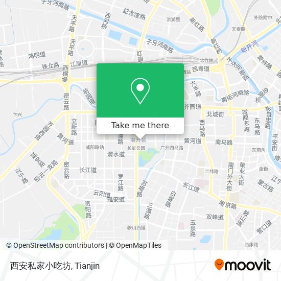 西安私家小吃坊 map