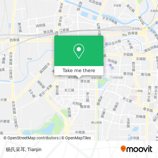 杨氏采耳 map