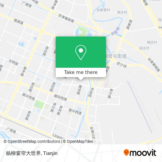 杨柳窗帘大世界 map