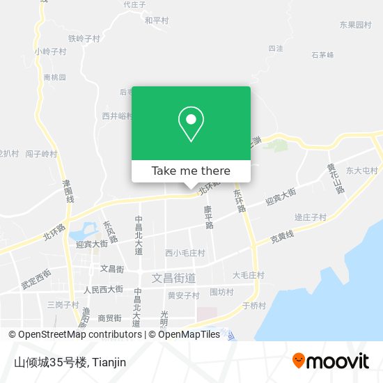 山倾城35号楼 map
