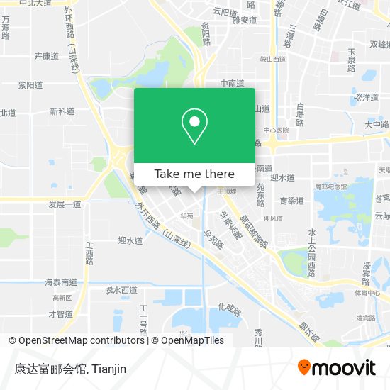 康达富郦会馆 map