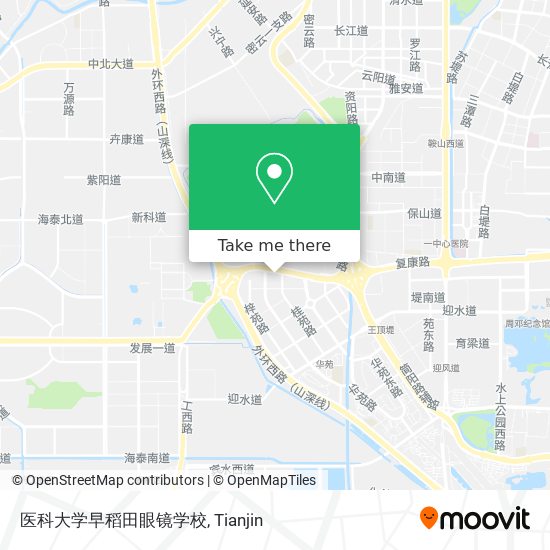 医科大学早稻田眼镜学校 map