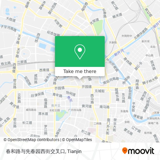 春和路与先春园西街交叉口 map