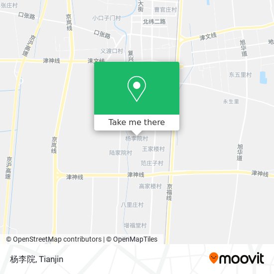 杨李院 map