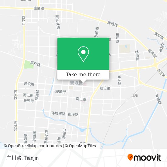 广川路 map
