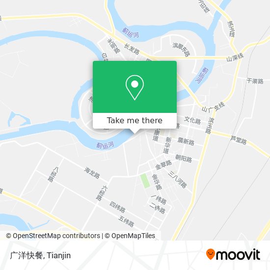 广洋快餐 map